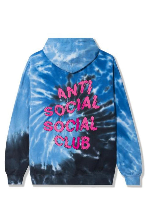 Anti Social Social Club Maniac Hoodie Blue Tie Dye