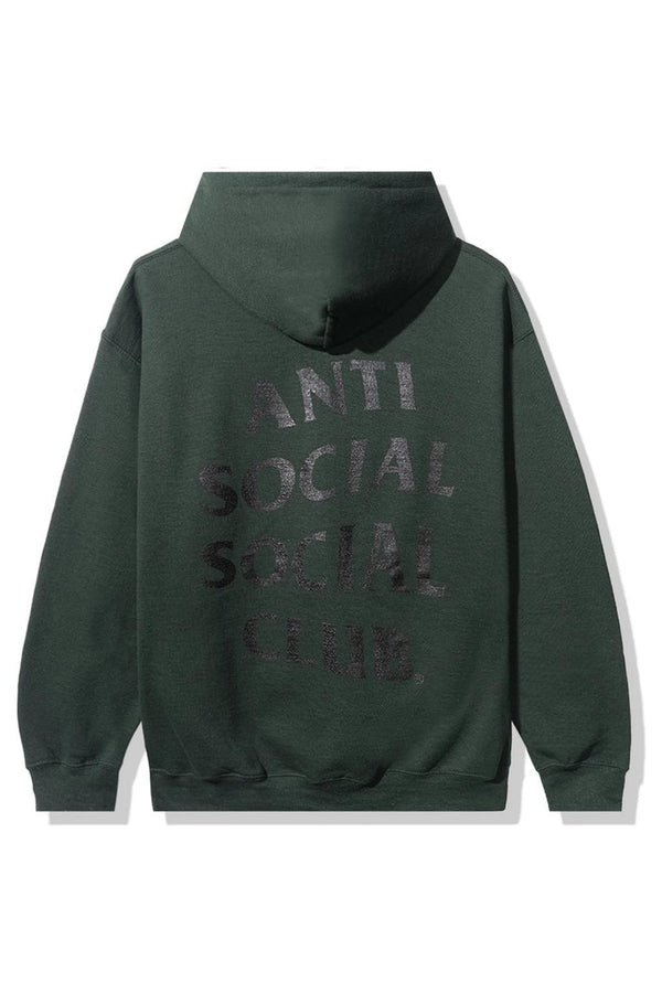 Anti Social Social Club Mouth Hoodie Green