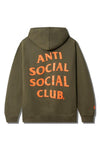 ASSC X Undefeated Paranoid Hoodie Olive