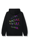 Anti Social Social Club Fuzzy Connection Black Hoodie