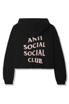 Anti Social Social Club ABG Crop Top Black