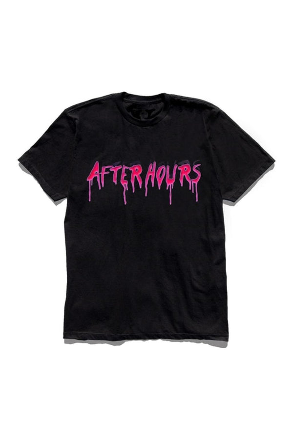 The Weeknd x Vlone After Hours Acid Drip Tee Black