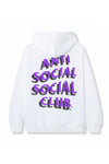 Anti Social Social Club Toned Down Hoodie White
