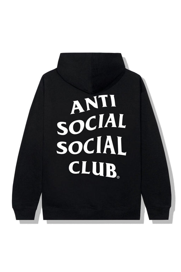 Anti Social Social Club Straight To Voicemail Hoodie Black