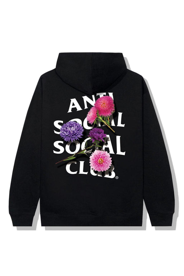 Anti Social Social Club Broken Vase Hoodie Black