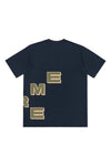Supreme Stagger Tee Navy