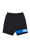 Palace Side Shorts Black/Blue