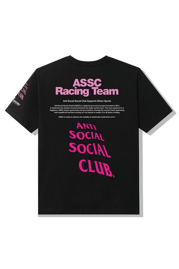 Anti Social Social Club Gran Turismo Logo Tee Black