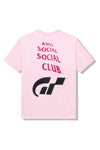 Anti Social Social Club Gran Turismo GT500 Tee Pink
