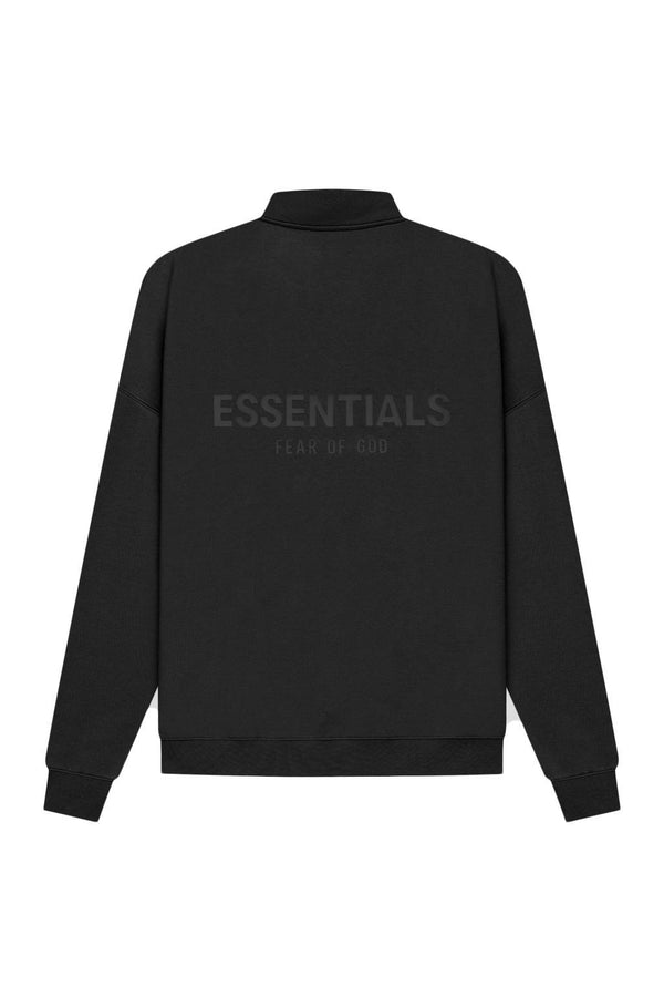 Fear of God Essentials Half Zip Sweater Black