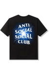 Anti Social Social Club Pain Glow In The Dark Tee Black