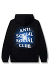Anti Social Social Club Pain Glow In The Dark Hoodie Black