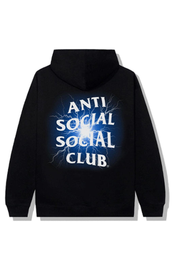 Anti Social Social Club Pain Glow In The Dark Hoodie Black