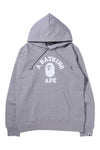 BAPE College Pullover Hoodie (FW21) Gray