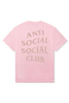 Anti Social Social Club Same But Different Tonal Tee Pink