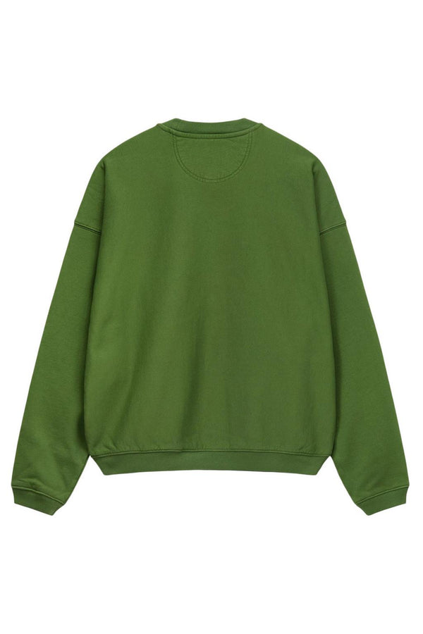 Stussy Relaxed Oversized Stussy Sport Graphic Crew Green