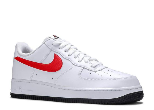 NIKE AIR FORCE 1 '07 'MISMATCHED SWOOSHES - WHITE' - CT2816-100
