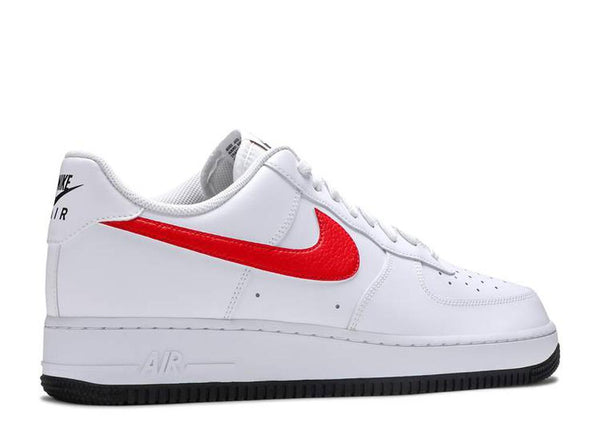 NIKE AIR FORCE 1 '07 'MISMATCHED SWOOSHES - WHITE' - CT2816-100