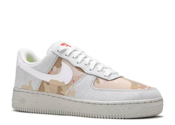 NIKE AIR FORCE 1 '07 LX 'EMBROIDERED DESERT CAMO' - DD1175-001
