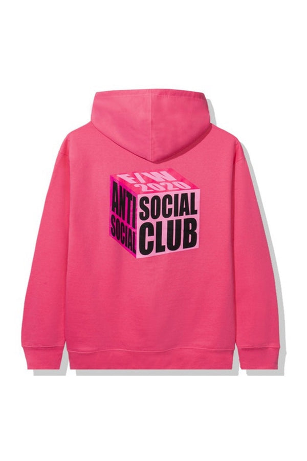 Anti Social Social Club I Wish I Was Wrong Hoodie Pink