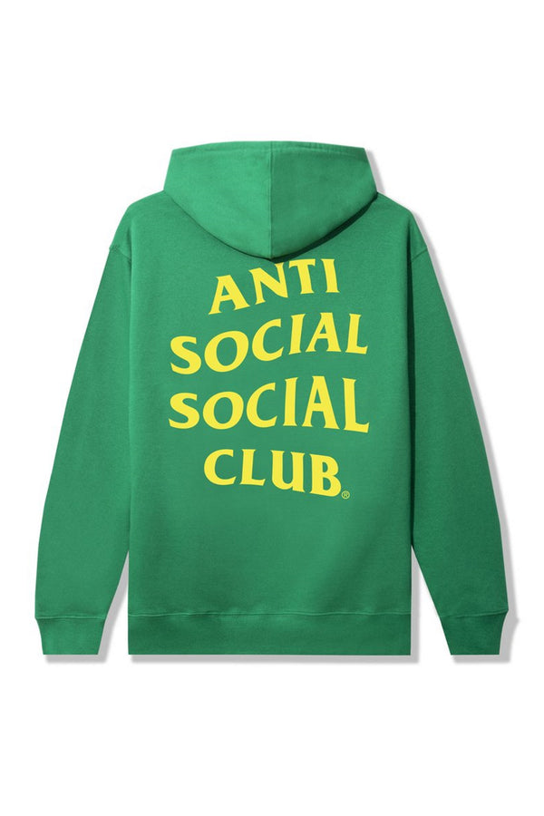 Anti Social Social Club Mind Games 21 Hoodie Green