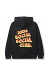 Anti Social Social Club Popcorn Hoodie Black