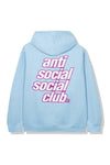 Anti Social Social Club Strawberry Slush Hoodie Blue