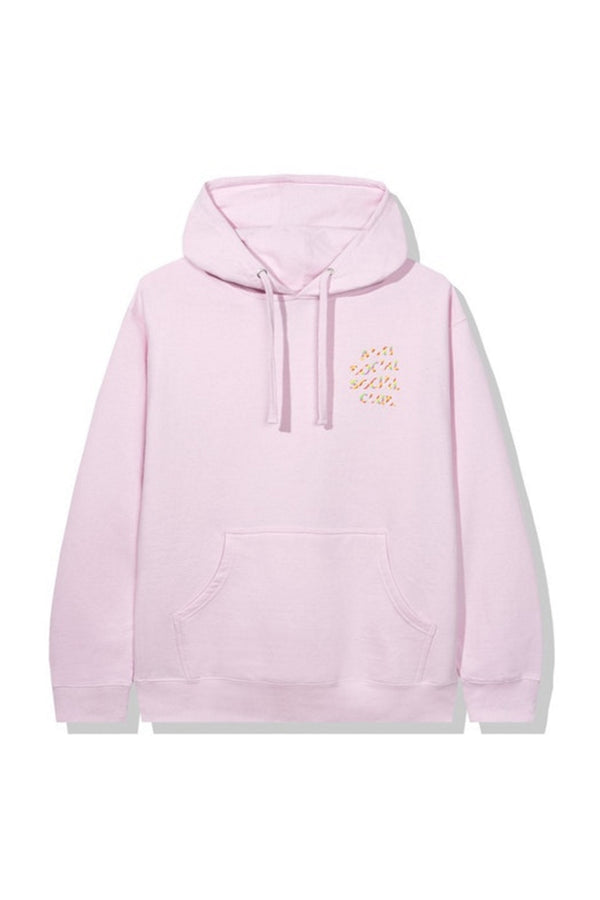 Anti Social Social Club Sweeter Then You Think Hoodie Pink