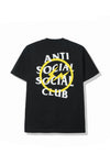 Anti Social Social Club x Fragment Bolt Tee Yellow