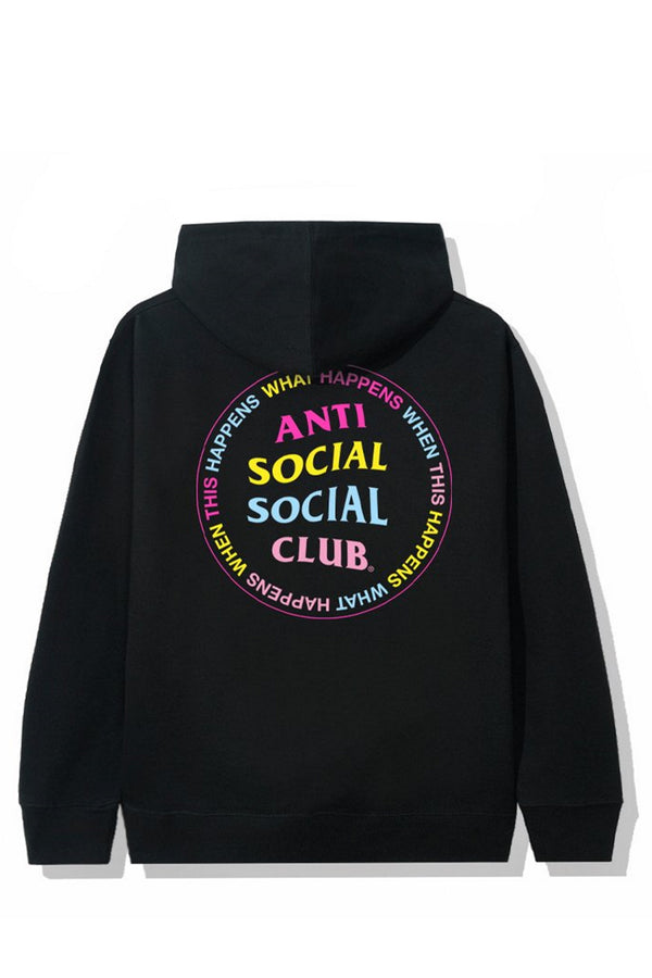 Anti Social Social Club What Happened Hoodie Black