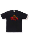 BAPE Color Camo Milo On Bape T-shirt Black/Red
