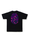 BAPE Color Camo Big Ape Head T-Shirt (SS20) Black/Purple