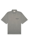 FEAR OF GOD ESSENTIALS Short Sleeve Boxy Polo FW20 Cement