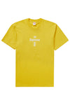 Supreme Cross Box Logo Tee Yellow