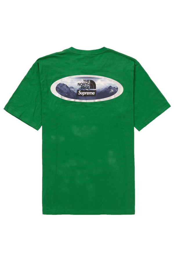 Supreme The North Face Mountains Tee Green